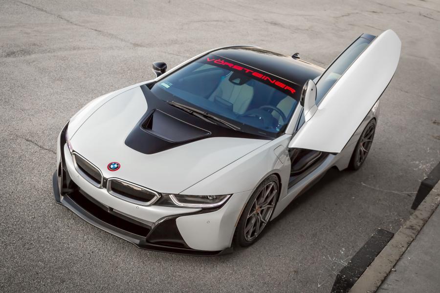BMW i8 VR-E in White by Vorsteiner (VF-E 402) '2016